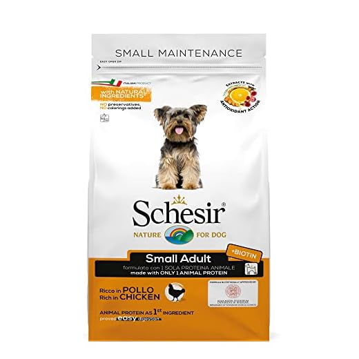 Schesir Trockenfutter für kleine Hunde