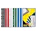 Produktbild Idena 307862 - Schnellhefter A4 gelocht, aus Kunststoff, 10 Stück, 5 Farben, 2 x blau/grün/rot/weiß/schwarz (10, A4)