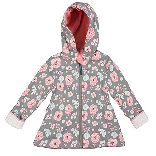 Stephen Joseph - Stephen Joseph Raincoat, Charcoal Floral, 5T/6T - Best Deal on Amazon