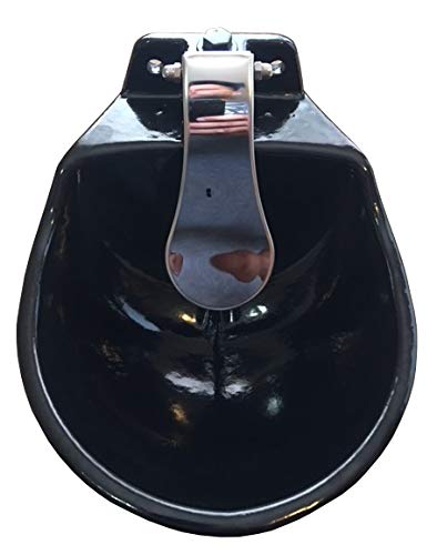 rabbitnipples.com Large Push Paddle Automatic Stock Waterer Made of Cast Iron