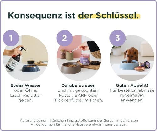 Wolf Belly - Bei Blasenentzündung für Hunde und Katzen 100% Natürlich (180 g) mit Cranberry und Vitamin C, Struvitsteine Auflösen und Unterstützt Nierengesundheit, Pulverform - Made in Europe