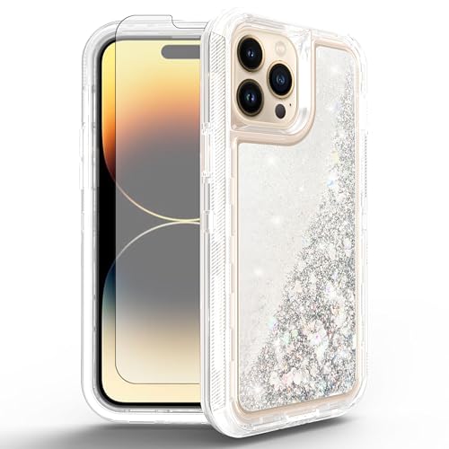 Protection iPhone 14 Pro Max 5G transparente robuste argent