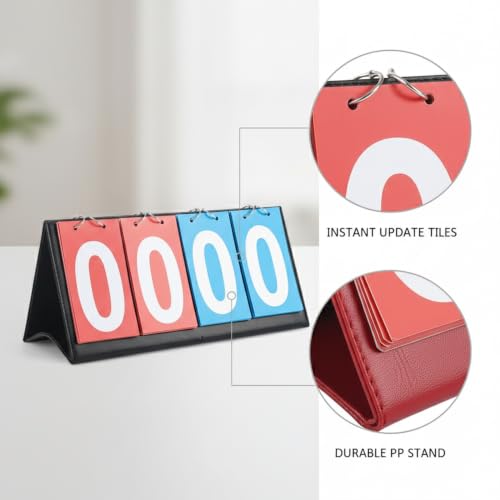 Marcador Manual de Puntuación para Deportes con Soporte de Plástico miniatura 6