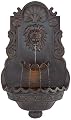 Royal Lion Head 31 1/2" High Indoor Outdoor Bronze Wall Large Fountain