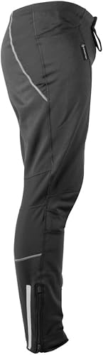 Miniatura 3 de AEROTECHDESIGNS Pantalones térmicos AeroReflective Windstopper para hombre Pantalón deportivo para clima frío