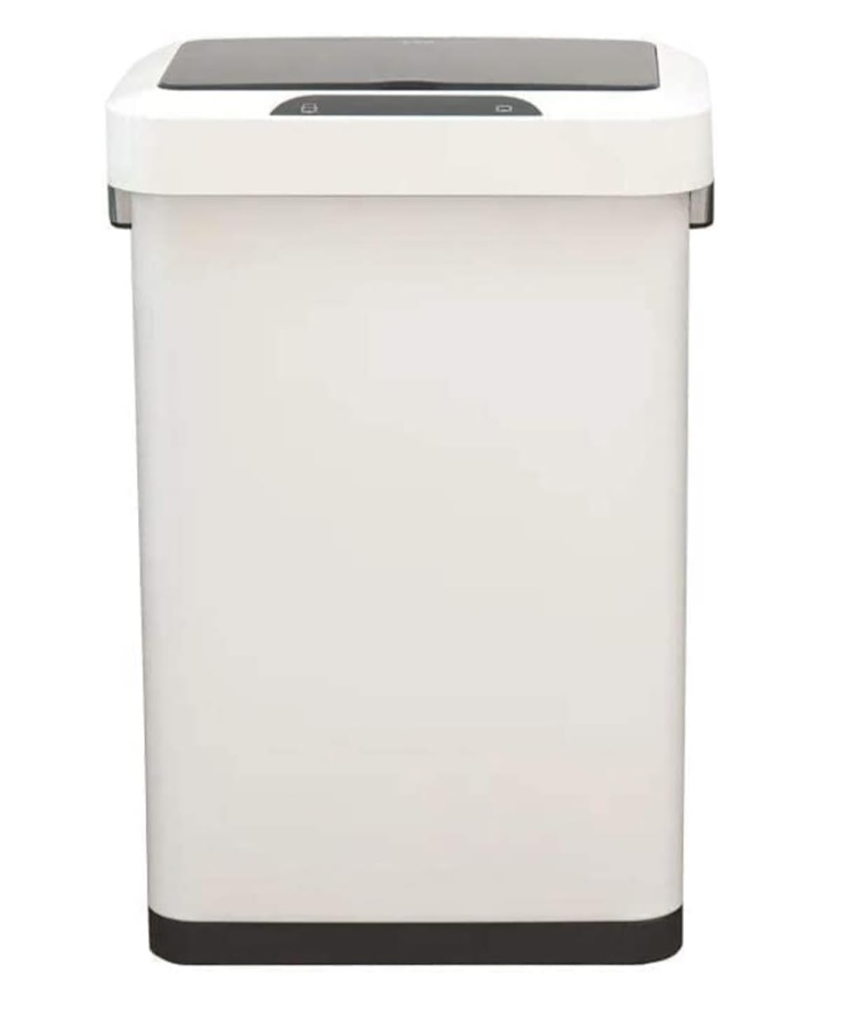 EKO Horizon Sensei Trash Can, Rectangular Type, EK9262P, White, 1.5 gal (45 L)