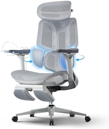 Hbada E3 Pro Silla de Oficina Ergonomica - Soporte Lumbar Dinámic...