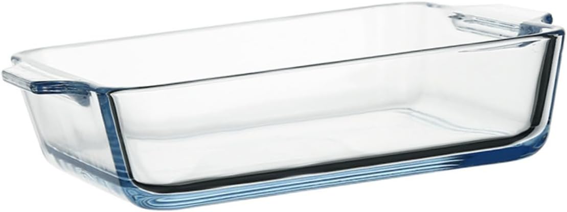 Practical Glass Baking Dish Lid Pizza Baking Plate Home Commercial Use