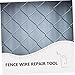 SUPVOX 1set Wire Tensioner Fence Tightener Tool Wrench Essential for All Fence Types Quick Repair Stainless Steel Fencing Maintenance