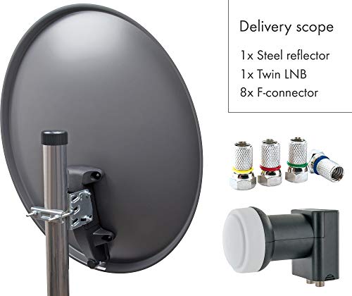 SCHWAIGER 487 Set completo di antenne Sistema SAT