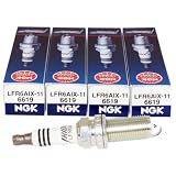 NGK 6619 Iridium Spark Plugs LFR6AIX-11 (4 Pack)