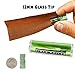 Rollers-Glass Tips-12 Pack- Variety Sizes & Colors (8mm,10mm,12mm) Bundled with GlueGar 10ml, Tube, Caligars Sticker (Green, 12mm)