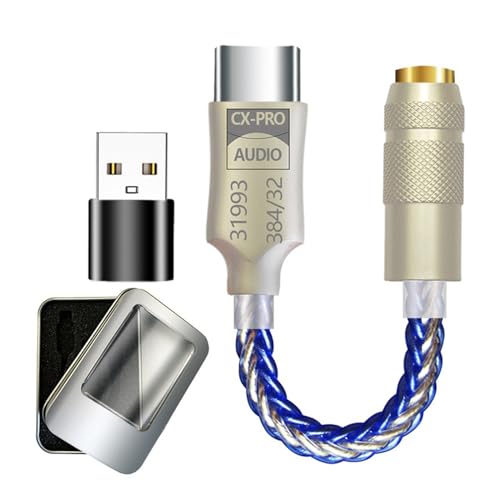 USB C  3.5 ~[gTEhA_v^ USB C wbhtHA_v^ 32 rbg 384KHz CX31993 DAC `bvwbhtHAvwbhtHA_v^^Cv C  3.5 ~[gTEhP[u