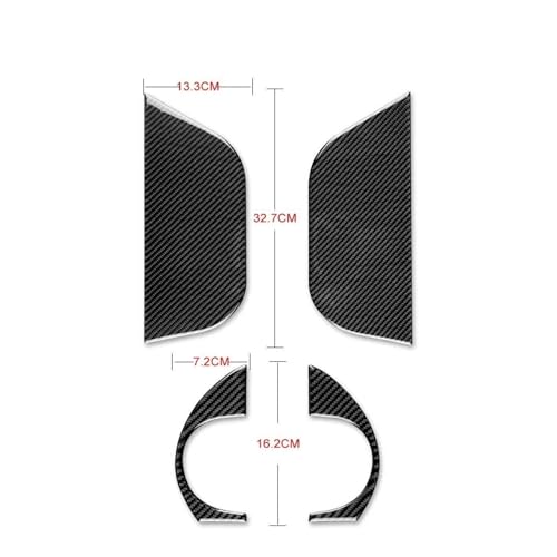 Accesorios adhesivos interiores de coche para control central Canyon 2015-2022 3