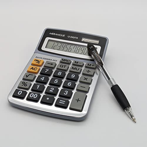 Merangue 12 Digit Desktop Standard Function Calculator (1080-9591-00-000), Small image 1