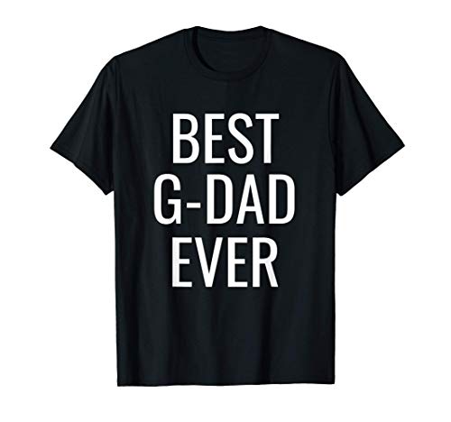 Uomo Best G-Dad Ever Father's Day Grandpa/Grandad for Men Maglietta