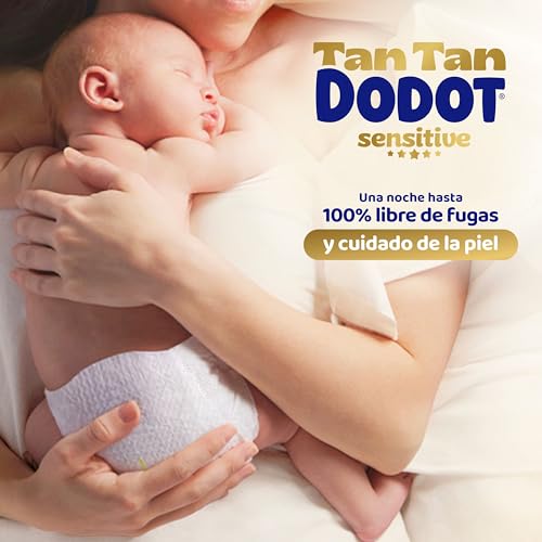 Miniatura 2 de Dodot Sensitive Talla 3, 78 Pañales, 6kg-10kg, Hasta Una Noche 100% Libre De Fugas Y Cuidado De La Piel
