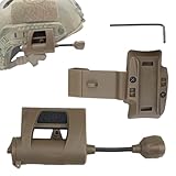 Genérico Luz de Casco - Lámpara Frontal Ajustable 4 Colores | Frontal para Casco,para Camping Senderismo Motocicleta Scooter Caminata