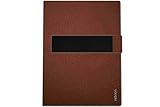  Hülle für Medion Lifetab S10346 (MD 98992) Cover Case Bumper  in Braun Leder  Testsieger