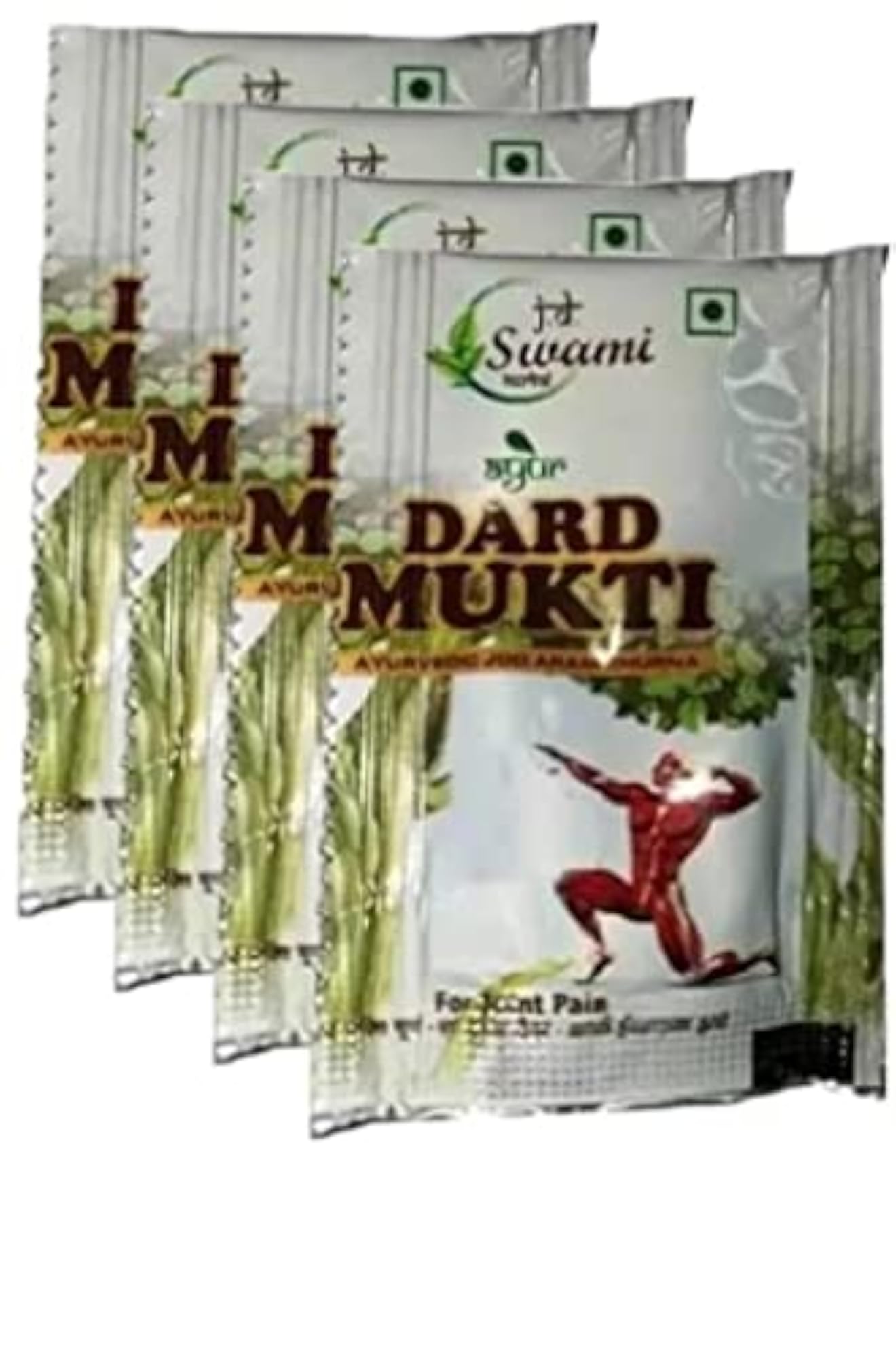 Aaryant Dardmukti Herbal Powder for Joint and Back Pain, 56 Pouches