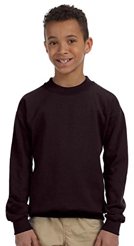 Gildan Heavy Blend Youth Crewneck Sweatshirt, Navy, Small2