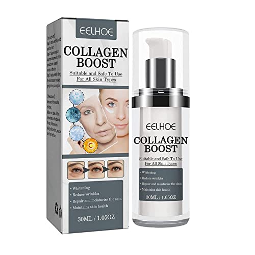 Eelhoe Collagen Boost Anti-Aging Serum, Eelhoe Collagen Boost Cream, Eelhoe Collagen Boost Serum, Eelhoe Collagen Boost, Collagen Booster For Face With Hyaluronic Acid #TOP1
