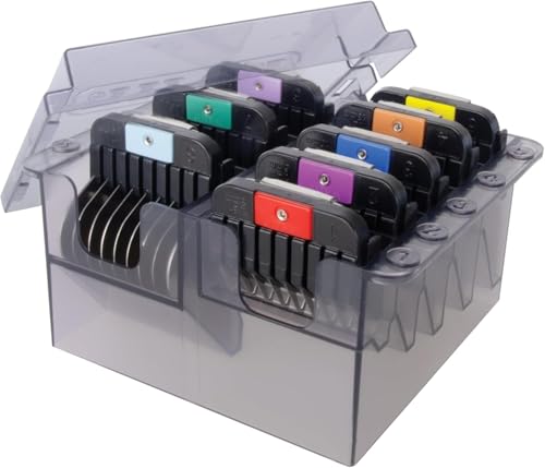Wahl Pro Animal Stainless Steel Attachment Guide Comb Set for Detachable Blade Clippers - KMC+,...