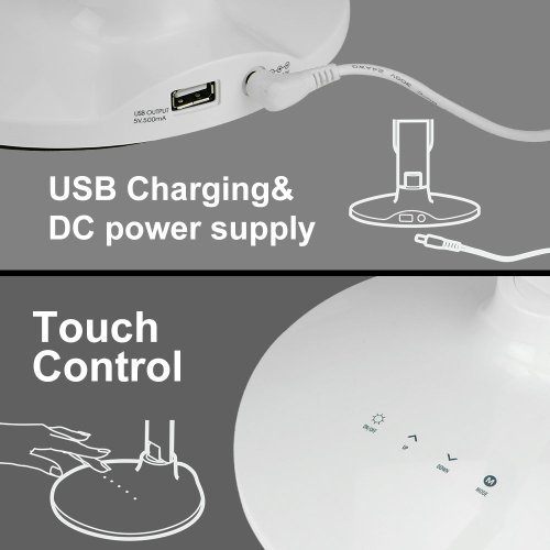 1 Ensemble De Lampe De Chevet Avec Télécommande, Réveil, Lampe De Chevet Pour Dormir[u8568