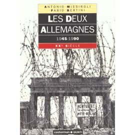 Paperback les deux allemagne [French] Book