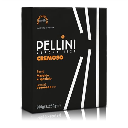 Pellini Espresso Gusto Bar N° 46 Cremoso, 2 Confezioni da 250 g