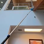 20ft 2 Cobweb Dusters, 12ft Extension Pole, High Ceiling Cleaning Tool - Image 6