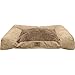 American Kennel Club Extra Large Sofa Dog Bed - Memory Foam, Popcorn Fur, Tan