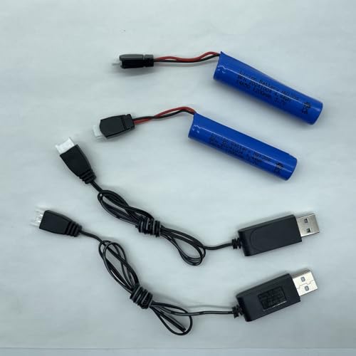 YEETFTC Spare Battery for Light up RC Boat 3.7V 1200mAh