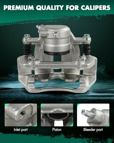 Image of SCITOO Front Brake Calipers With Bracket 19B3124 19B3125 Compatible For Mercedes-Benz For C240 2003-2005,For Mercedes-Benz For C280 2006-2007,For Mercedes-Benz For C320 2003-2005