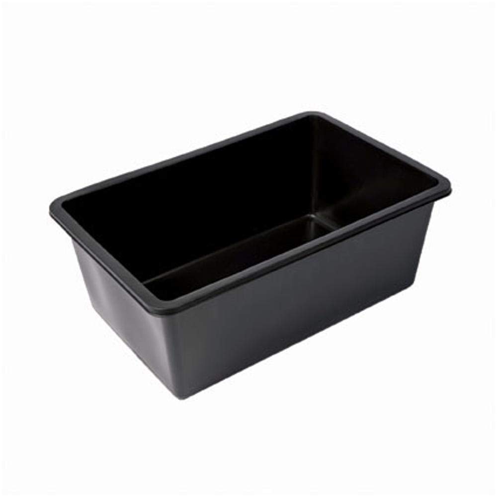 Bassin de jardin Zewool Quadra C3 Noir Rectangulaire 118 x 78 cm, 365 litres, PE-HD