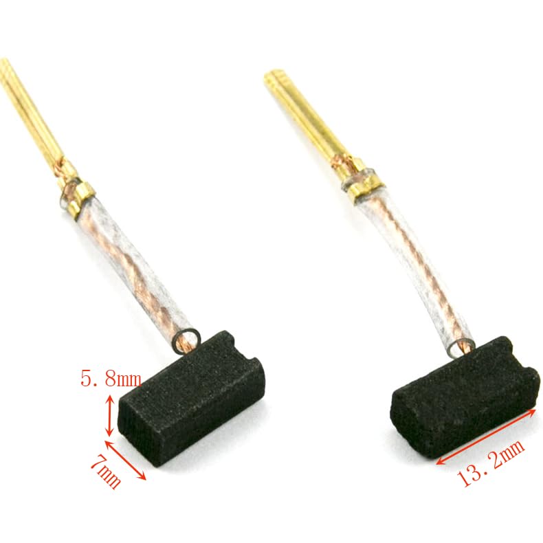 Kohlebürsten-Set Für DeWalt DW402, DW421 – 4 Stück, Teilenummer 445861-25 / 445861-03