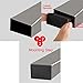 Sourcingmap - Tapones de Tubo rectangulares para Tapas de Tubo (20 x...
