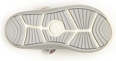 Stride Rite Girls Bella Mary Jane Flat, Silver, 6 Little Kid | Image 6