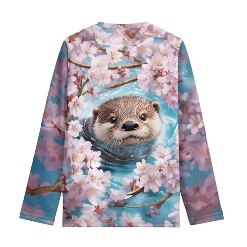 Girls' Tees Cute Kids Clothes for Girls Long Sleeve Pullover Shirts Fall Tops Tees 3-16 Years2