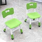 Adjustable Kid Chairs Indoor 3 Level Adjustable Suitable for Children Age 2-6. Maximum Load-Bearing