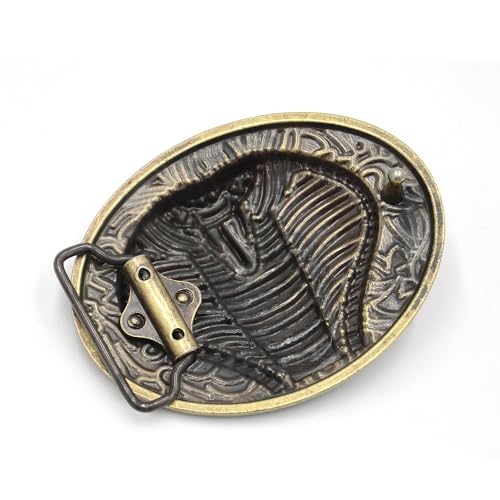 Superkred BELT BUCKLE S Men Western Cowboy - Don'T Treat On Me Belt Buckle Western Belt Buckles For Men Snake Belt Buckle Women Mens Belt Buckle Hebillas Vaqueras Para Hombre, Cowboy Belt Buckles For Men Gold thumb #5