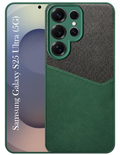 Image of Jkobi Back Cover Case for Samsung Galaxy S25 Ultra (Dual PU Leather Stitch | Professional Minimalist | Soft and Flexible)