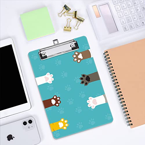 Image of Small Plastic Clipboard 6 x 9 in, Standard A5 Size Fashion Clip Board