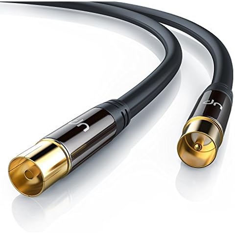 Cable de antena CSL-Computer 3m HQ HDTV Premium Cover