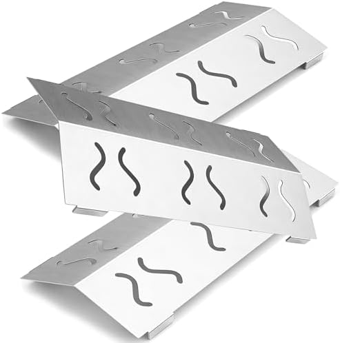 Universal Hitzereflektoren für Rösle Videro G3 G4 G6 G2 Serie und Sansibar | 32.5CM 304 Edelstahl Nicht Magnetisch Hitzereflektor für Rösle Videro G3-S, G3-S Nero, Vario+ Grill Ers