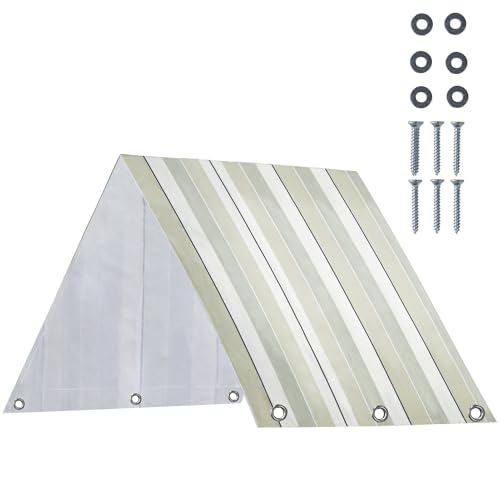 Auvent De Rechange Pour Balançoire Extérieure – 109,2 X 228,6 Cm, Tissu Oxford 600D, Toit En Bâche Imperméable Avec Revêtement En PVC | Abri De...