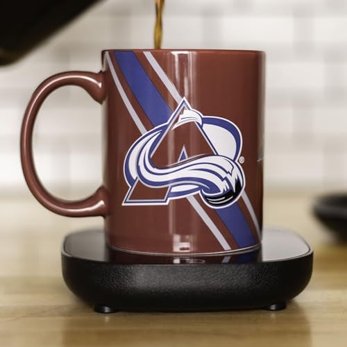 Uncanny Brands Colorado Avalanche Mug Warmer with Mug