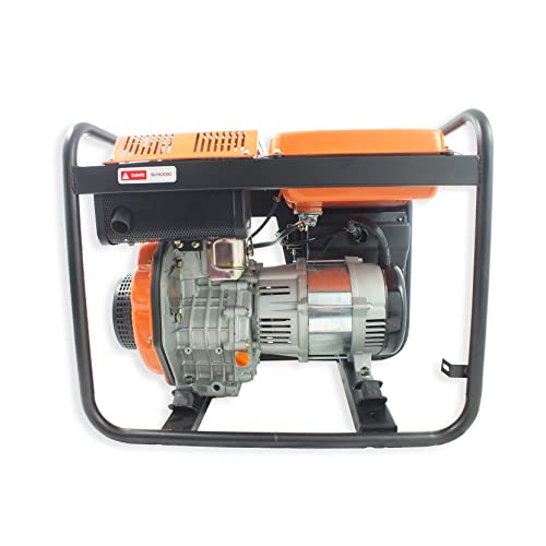 Gerador Diesel 269Cc 7Hp 3.6Kva 3600Watts Bivolt Partida Manual Vg3600D Vulcan Trent