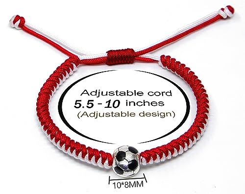 image for Generic MANYC Soccer Bracelets for Men Women and Kids - Stylish Access