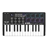 25キーMIDIコントロールキーボード